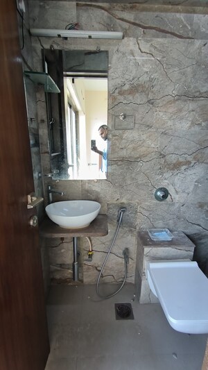 Bathroom in 2 BHK Apartment at Sugee Laxmi Niwas, Dadar West – for Rent