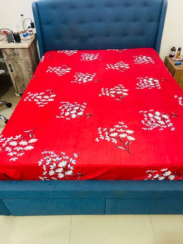 Bedroom in 2 BHK Apartment at Kumar Piccadilly, Wakad – for Rent