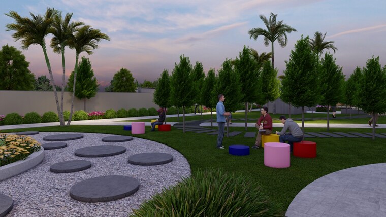 Garden, riyasat-the-ring-niketan-commercial  100 Sq.Yd. Plot In Manohariya Wala Jaipur 9674830