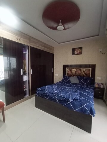 Bedroom in 2.5 BHK Apartment at Mayurs Nature Glory, Kalwa – for Rent