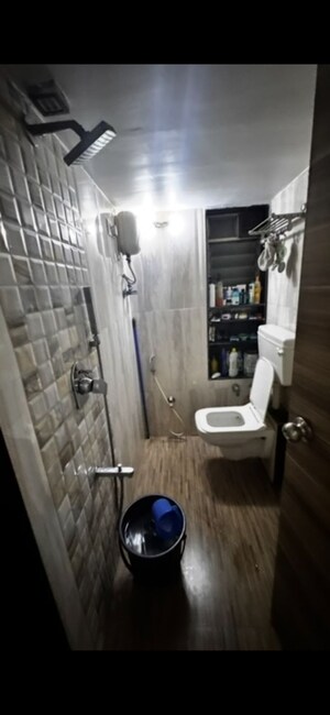 Bathroom in 2 BHK Apartment at Prayag Heights, Dindoshi – for Sale