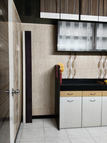 Kitchen in 1 BHK Apartment at Alpa Park CHS, Ghatkopar West – for Sale