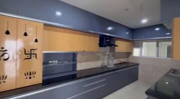 Kitchen in 3.5 BHK Apartment at Prestige High Fields, Gachibowli – for Rent