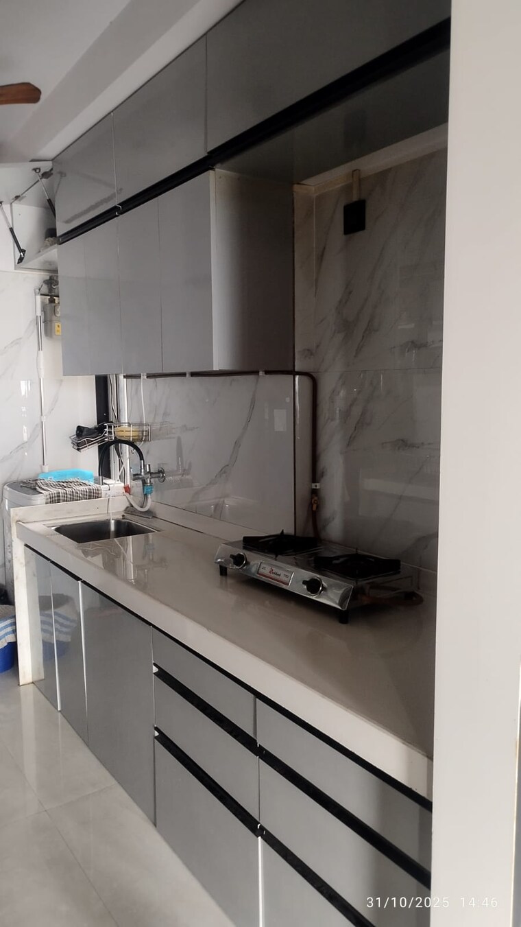 Kitchen, sandhya-eve-horizon 3 Bedroom 851 Sq.Ft. Apartment In Kandivali West Mumbai 9674901