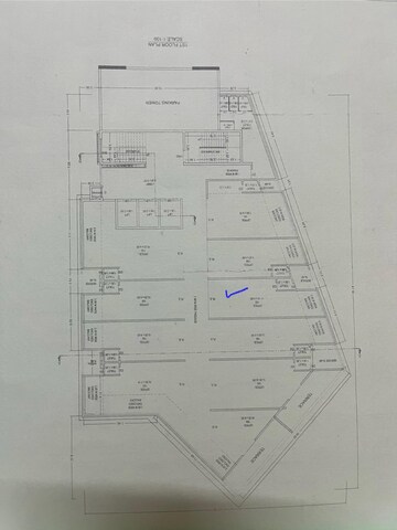 Floor Plan in  Office Space at Yashada Vivanta Vantage Twenty One, Pimpri – for Rent