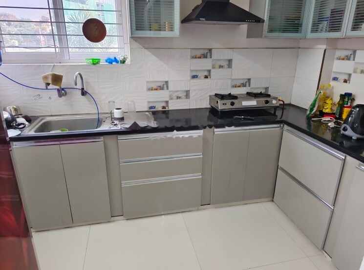 Kitchen, sunshine-la-grand 3 Bedroom 1765 Sq.Ft. Apartment In Narsingi Hyderabad 9674985