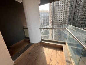 Balcony in 3 BHK Apartment at The Prestige City, Mulund West – for Rent
