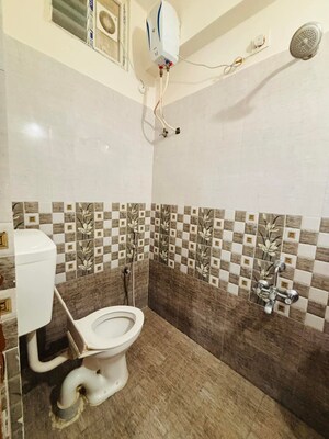 Bathroom in 2 BHK Apartment at solitaire ragavendra, Kondapur – for Rent