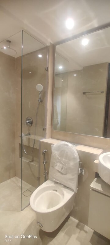 Bathroom in 2 BHK Apartment at Hiranandani Highland, Powai – for Rent