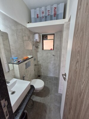 Bathroom in 2 BHK Apartment at Evershine Amavi 303 Phase 1, Virar East – for Rent