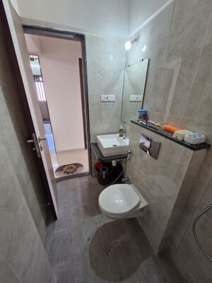 Bathroom in 2 BHK Apartment at Evershine Amavi 303 Phase 1, Virar East – for Rent