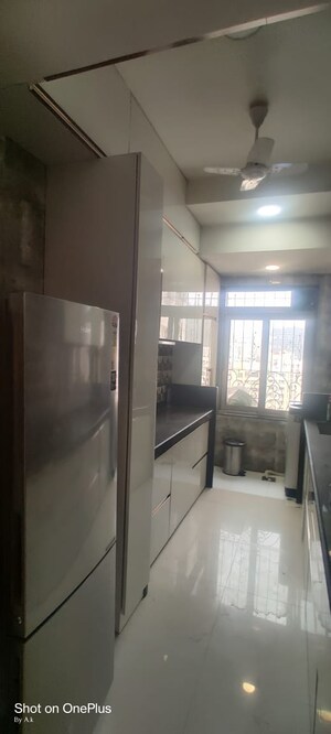 Kitchen in 2 BHK Apartment at Lake Pleasant, Powai – for Rent
