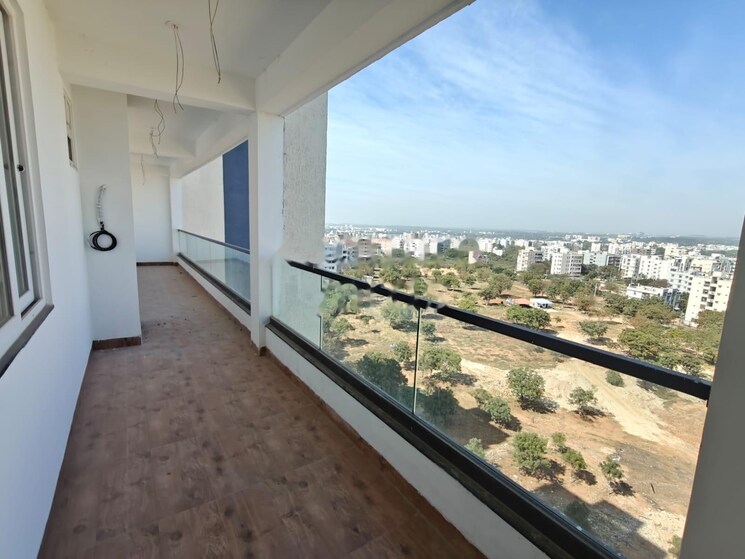 Balcony, makuta-my-space-2 3 Bedroom 2485 Sq.Ft. Apartment In Bachupally Hyderabad 9675126