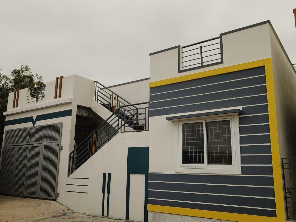 2 BHK + Pooja Room Independent House For Sale in Kithiganur