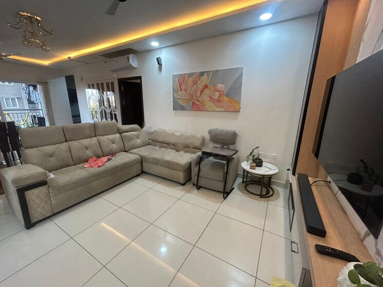 Living Room, brigade-citadel 3 Bedroom 1793 Sq.Ft. Apartment In Moti Nagar Hyderabad 9675220