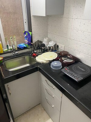 Kitchen in 2 BHK Apartment at Sethia Imperial Avenue, Malad East – for Rent