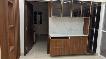 Kitchen in 3 BHK Apartment at Ramky One Harmony, Bachupally – for Rent