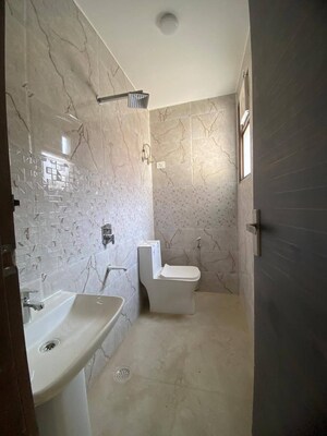 Bathroom in 2 BHK Apartment at Chattarpur – for Rent
