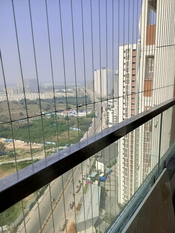 Balcony in 3 BHK Apartment at Honer Aquantis, Gopanpally – for Rent