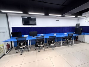 Team Area in  Office Space at HN Safal Mondeal Square, Prahlad Nagar – for Rent