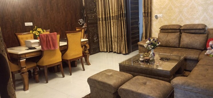 Living Room, sunshine-enclave 3 Bedroom 1500 Sq.Ft. Builder Floor In Vip Road Zirakpur 9675373