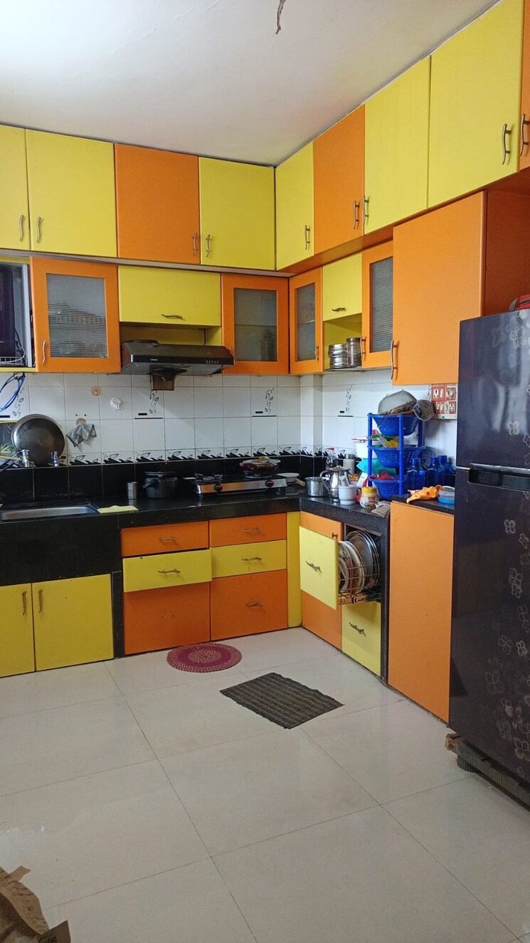 Kitchen, spring-dales 2 Bedroom 970 Sq.Ft. Apartment In Kharadi Pune 9675419