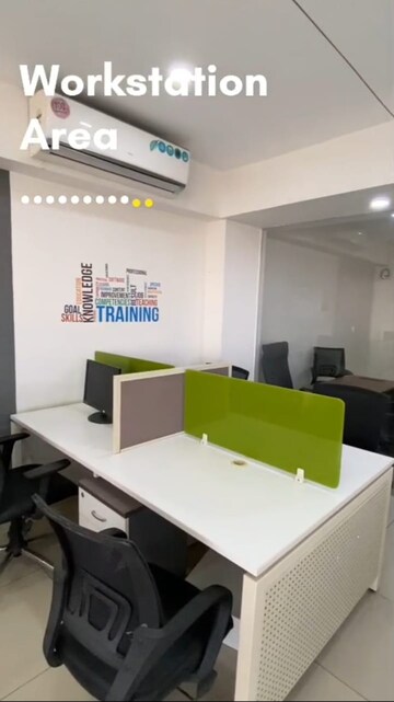 Team Area in  Office Space at HN Safal Mondeal Square, Prahlad Nagar – for Rent