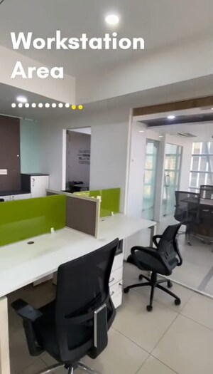 Team Area in  Office Space at HN Safal Mondeal Square, Prahlad Nagar – for Rent