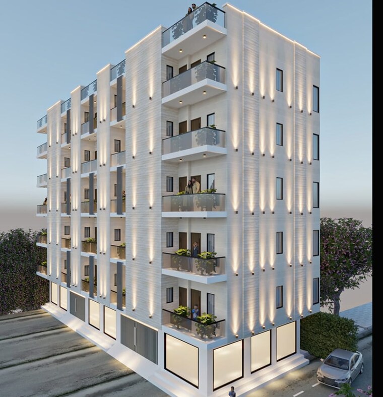 Exterior View, sector 16c greater noida 2 Bedroom 1050 Sq.Ft. Builder Floor In Sector 16c Greater Noida Greater Noida 9675875