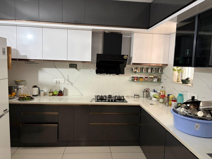 Kitchen, vishnu-vistara 3 Bedroom 1955 Sq.Ft. Apartment In Hi Tech City Hyderabad 9675523