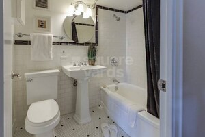 Bathroom in 3 BHK Builder Floor at Mayur Vihar Phase ii – for Sale