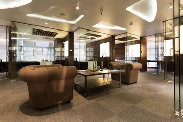 Living Room in  Office Space at HN Safal Mondeal Square, Prahlad Nagar – for Rent