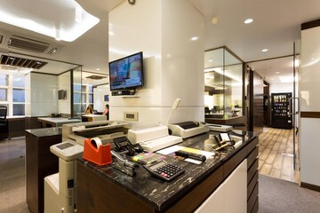 Kitchen in  Office Space at HN Safal Mondeal Square, Prahlad Nagar – for Rent