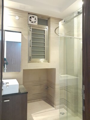 Bathroom in 3 BHK Builder Floor at Greater Kailash I – for Rent