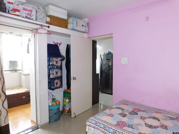 Bedroom in 1 BHK Apartment at Bhandari Greenfield Phase I, Magarpatta City – for Rent