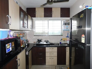 Kitchen in 1 BHK Apartment at Bhandari Greenfield Phase I, Magarpatta City – for Rent