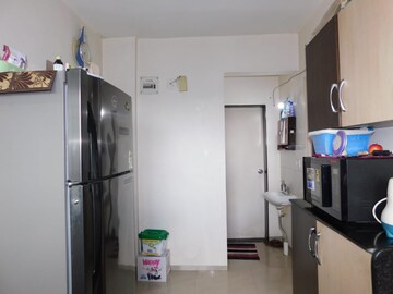 Kitchen in 1 BHK Apartment at Bhandari Greenfield Phase I, Magarpatta City – for Rent