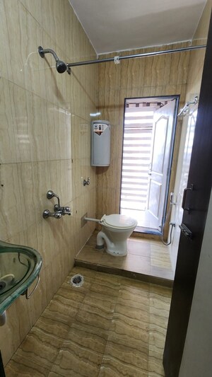 Bathroom in 2 BHK Apartment at Torna CHS Nerul, Nerul Sector 27 – for Rent