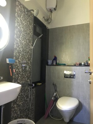 Bathroom in 2 BHK Apartment at Rustomjee Riviera, Malad West – for Sale