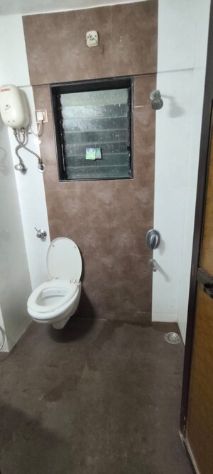 Bathroom in 2 BHK Apartment at Rutu Park Majiwada, Thane West – for Rent
