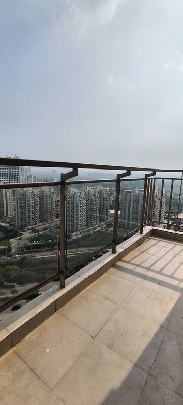 Balcony in 3 BHK Apartment at Conscient Heritage Max, Sector 102 – for Rent