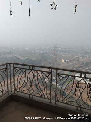 Balcony in 2 BHK Apartment at AIPL The Peaceful Homes, Sector 70a – for Rent