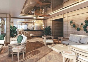 Living Room in 2 BHK Apartment at Indiabulls Blu, Worli – for Rent