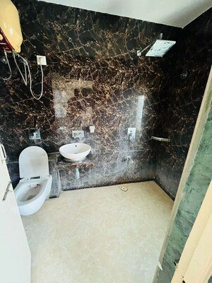 Bathroom in 3 BHK Apartment at Bodakdev – for Rent