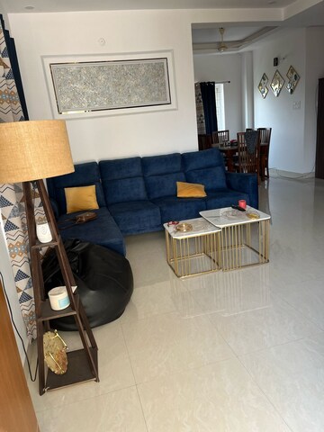 Living Room in 2 BHK Apartment at Raghavendra Arcade, Kondapur – for Rent