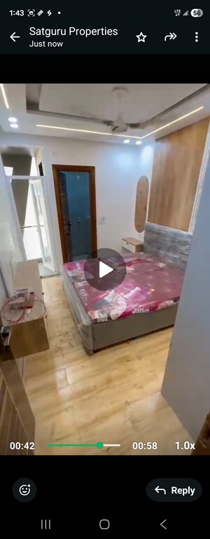 Bedroom in 4 BHK Builder Floor at Uttam Nagar – for Sale