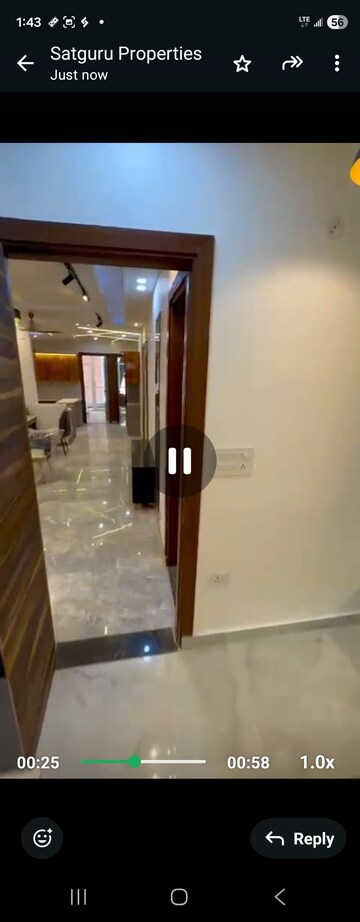 Staircase in 4 BHK Builder Floor at Uttam Nagar – for Sale