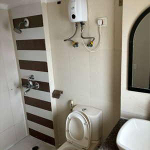 Bathroom in 3 BHK Apartment at Nirala Eden Park, Sector 51 – for Sale