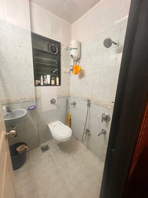 Bathroom in 2 BHK Apartment at Friends CHS Santacruz East, Vakola – for Rent