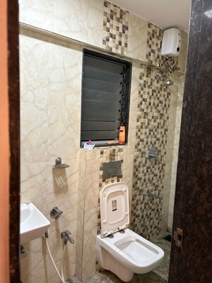 Bathroom in 2 BHK Apartment at Friends CHS Santacruz East, Vakola – for Rent
